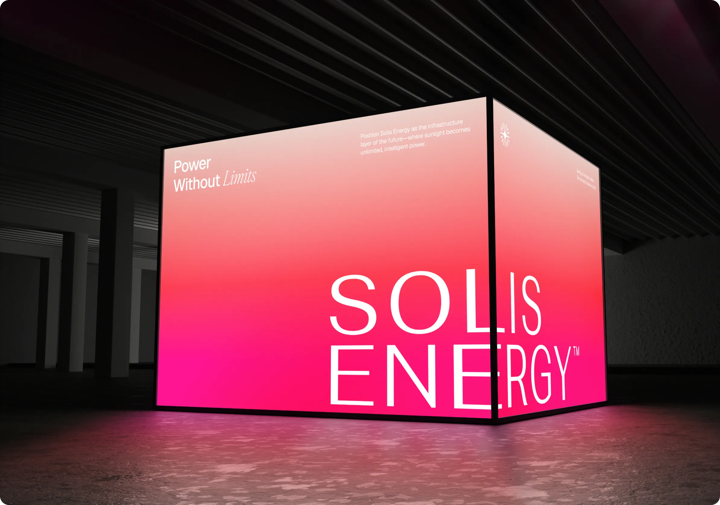 Solis Energy Billboard Display
